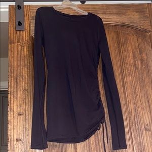 Lululemon Side Tie Long Sleeve Shirt